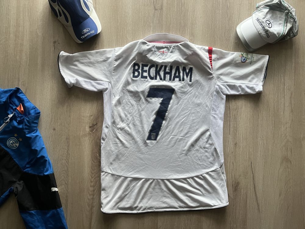 Футболка сбірної Англії England Beckham 2006 Fifa uefa оригінал