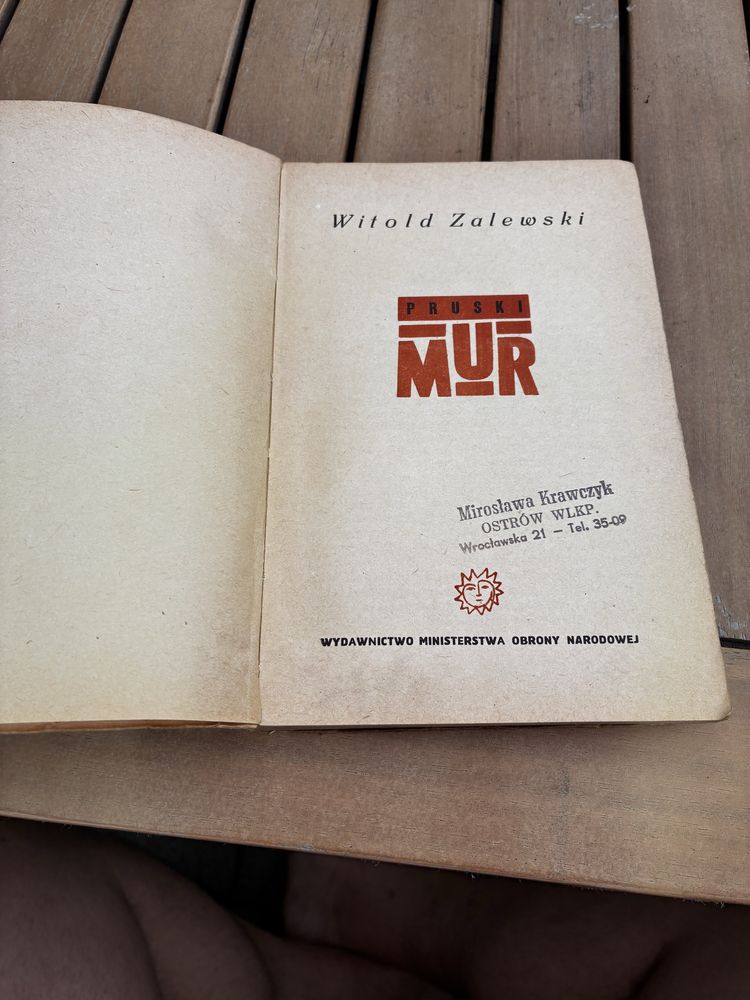 Witold Zalewski - Pruski mur