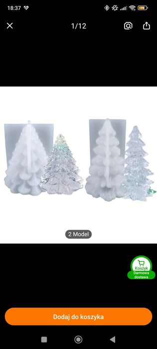 Sprzedam ozdoby choinkowe z żywicy epoksydowej