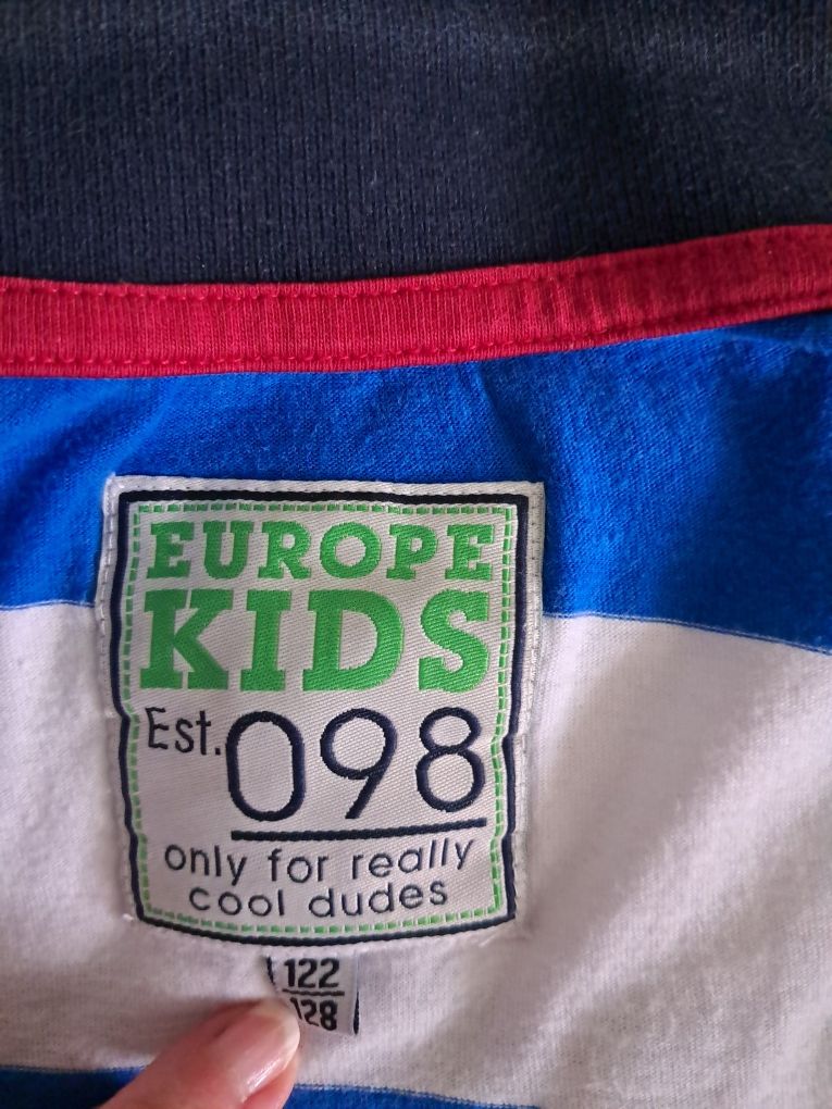 Koszulka bluzka polo 122/128