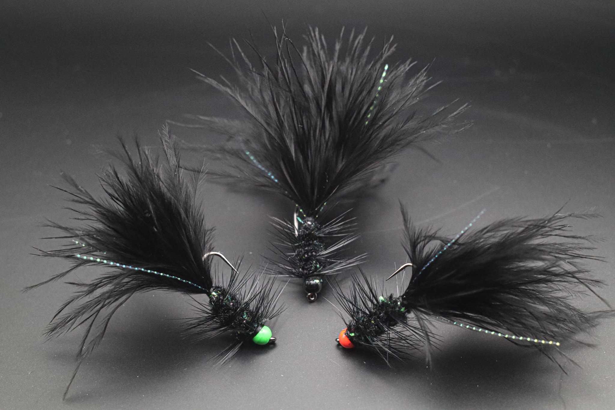 Streamer Pijawka (Wooly bugger) 3 szt. Z PODBESKIDZIA wzór 091