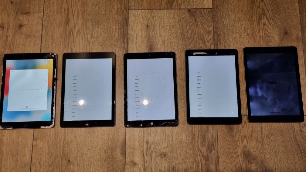 5x Tablet iPad Air 1 i 2 - iCloud