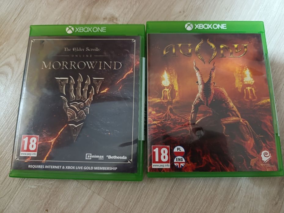 2 gry XBOX ONE - Horror Agony + Elder Scroll Morrowind
