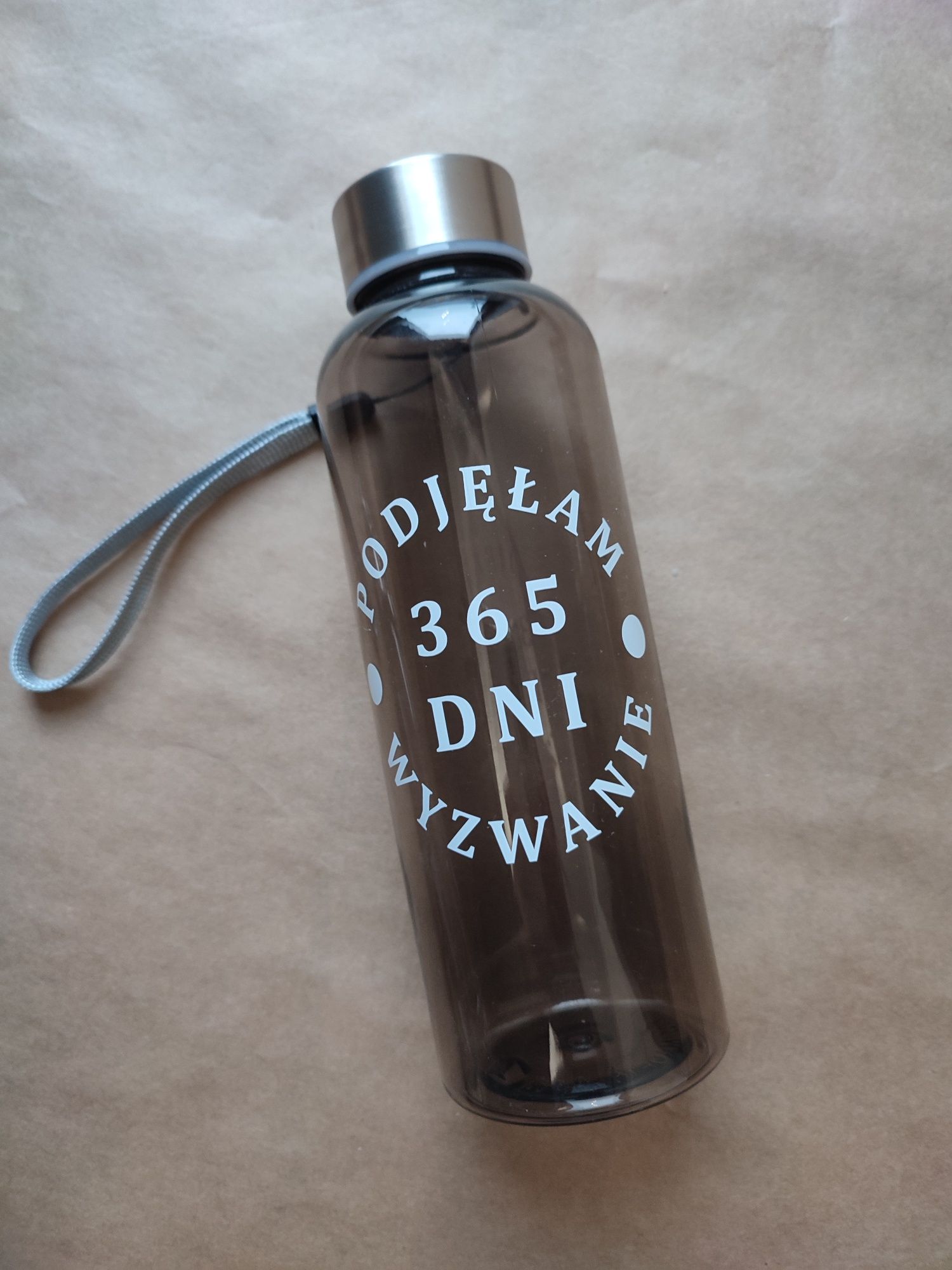 Butelka na wodę z Tritanu 500ml wielokrotnego użytku