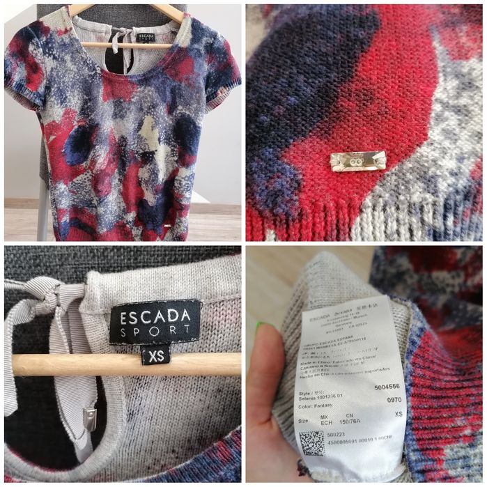 Блуза Dolce Gabbana S шовк джемпер Escada Dsquared джинсовка Versace