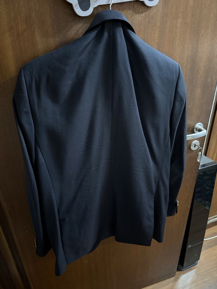 Blazer Azul Botões Dourados TAM 50