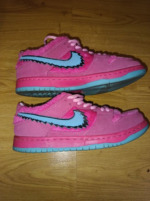 Продам женские кроссовки Nike SB Dunk Low Grateful Dead Bears Pink