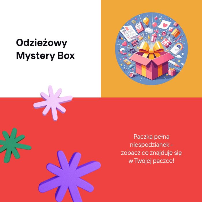 Zestaw ubrań niespodzianka mistery box