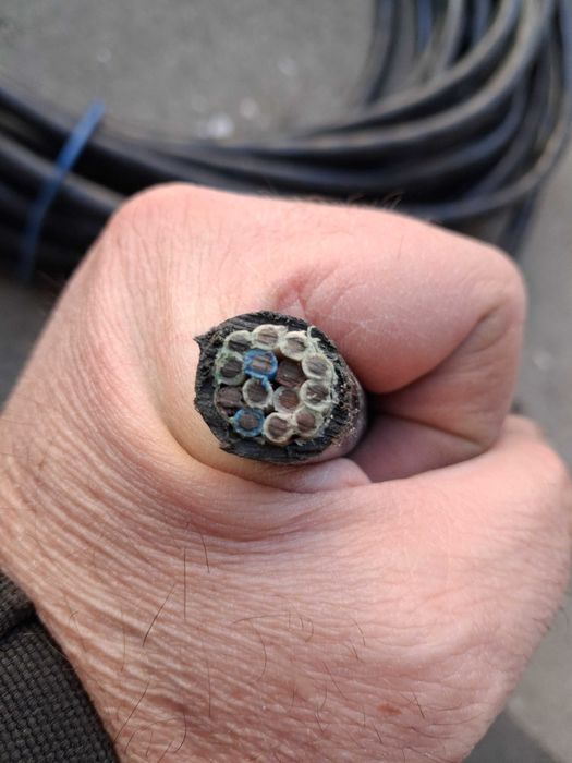 Kabel 14 żył 1,5mm2.  32 metry bieżące, kabel sygnalizacyjny, 10 zł mb