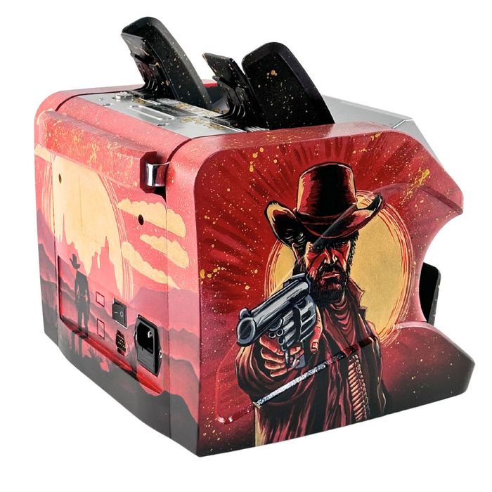 Розмальований лічильник банкнот NanoCash Red Dead Redemption