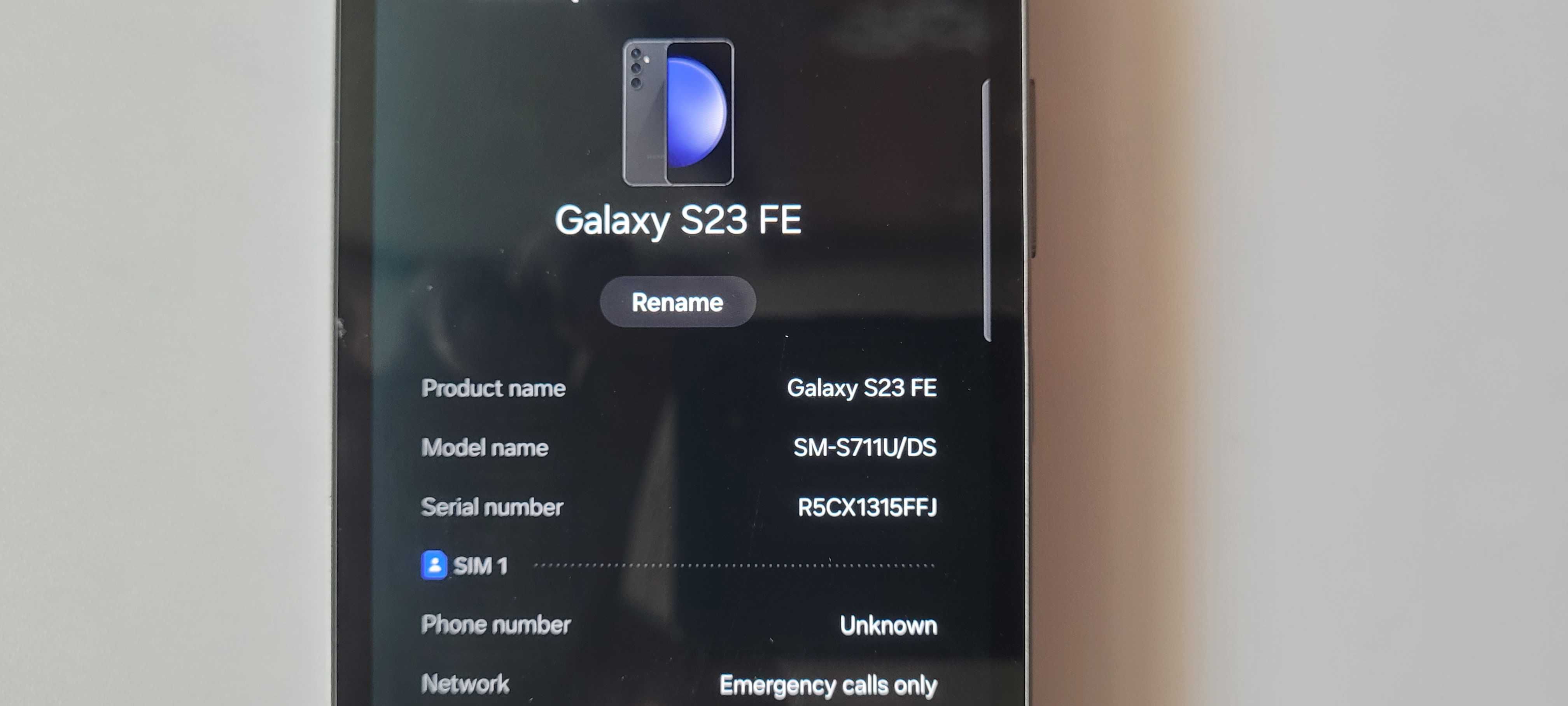 Оригінал Samsung S23FE 5G 8/128 GB