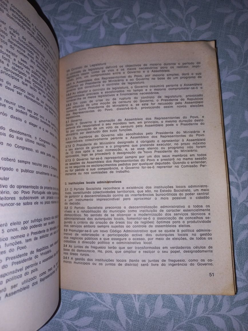 Livro partido socialista