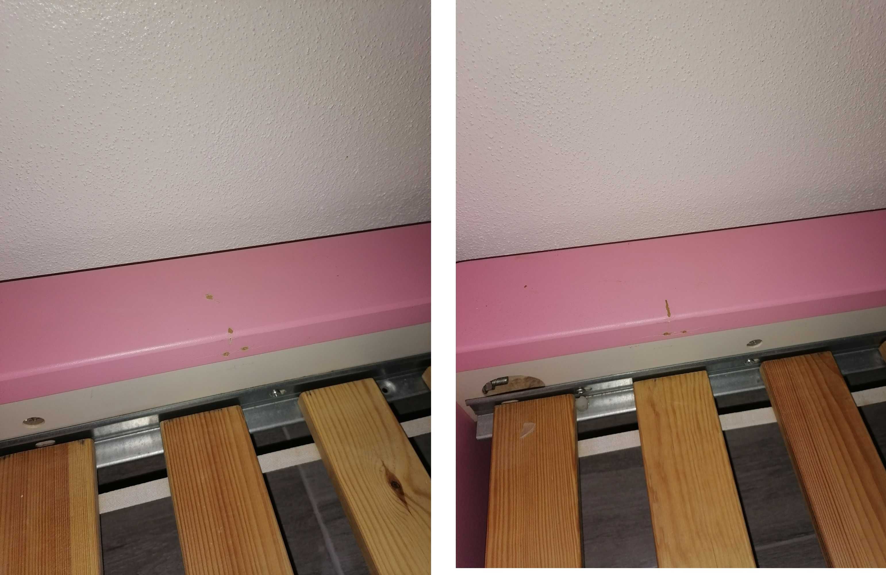 Cama de criança, rosa, IKEA