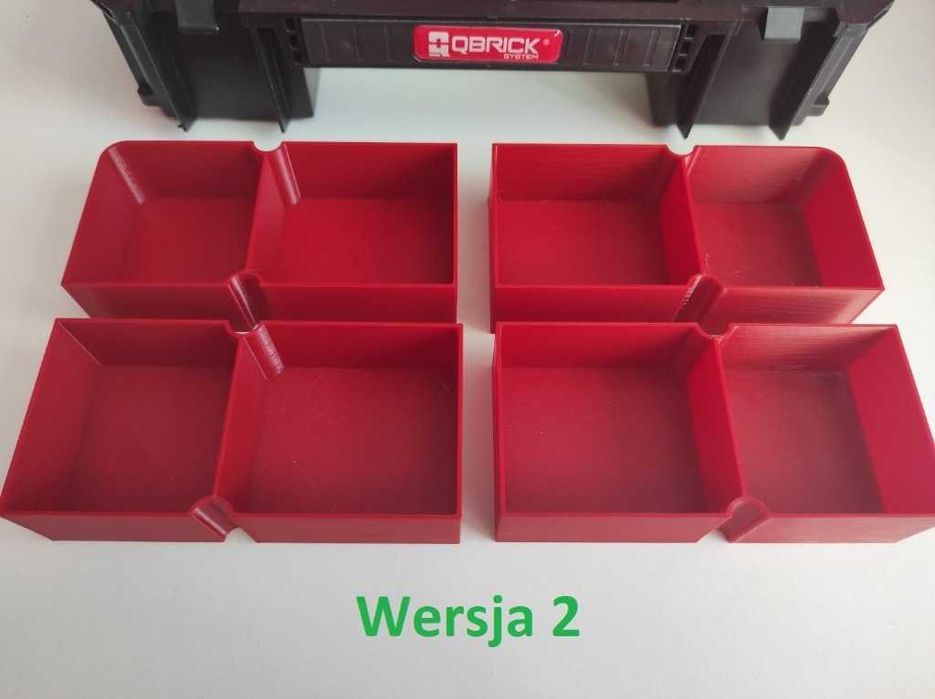 Akcesoria QBRICK TWO Organizer MULTI Pojemniki płytkie