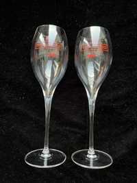 Kieliszki kryształowe FLUT szampan oryginał Piper Heidsieck + cooler