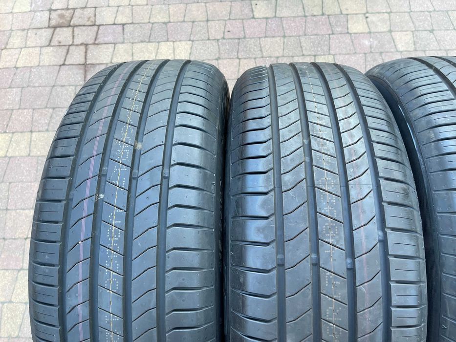 3657. Koła letnie Vw Tiguan I 5x112 czarne 215/60/17 nowe opony 2023r