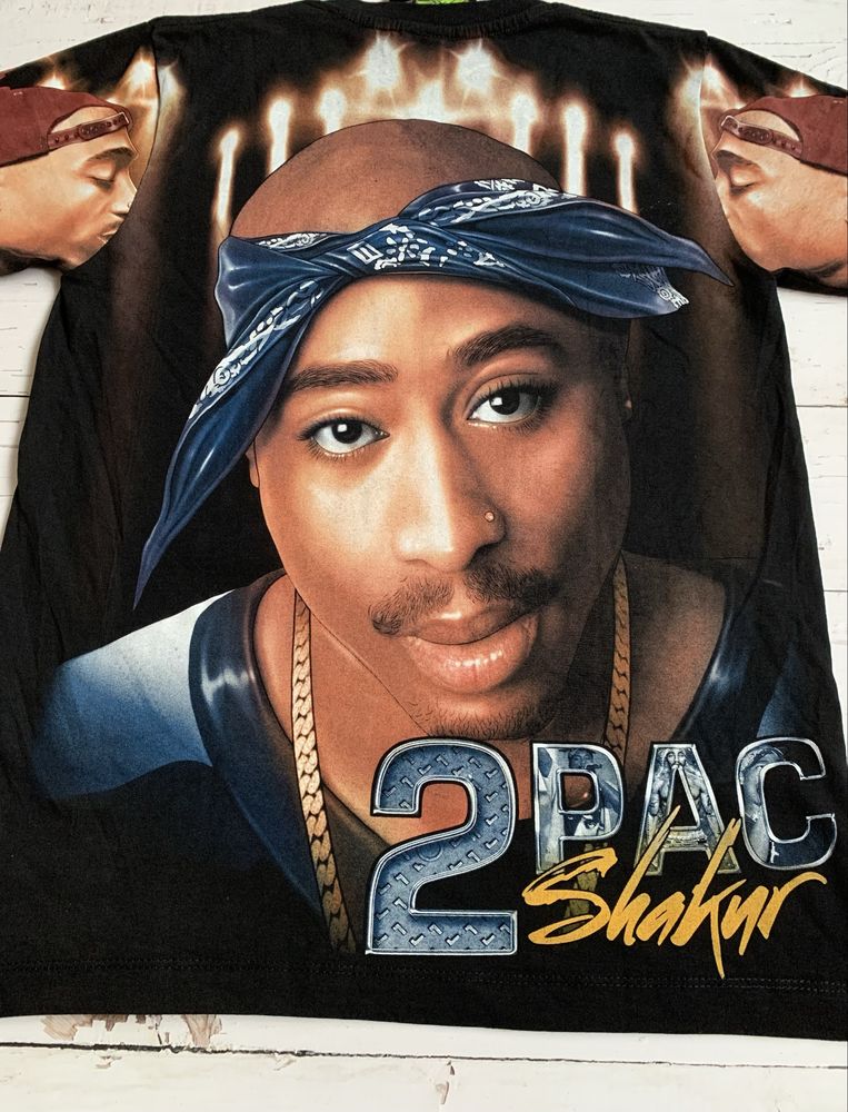 Koszulka Męska 2Pac Tupac Shakur Rock Tees S Rap Hip Hop Unikat Nowa !