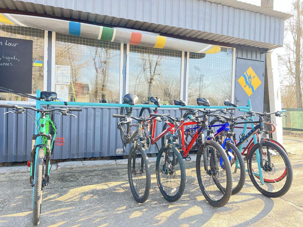 Прокат оренда велосипедів Труханів острів