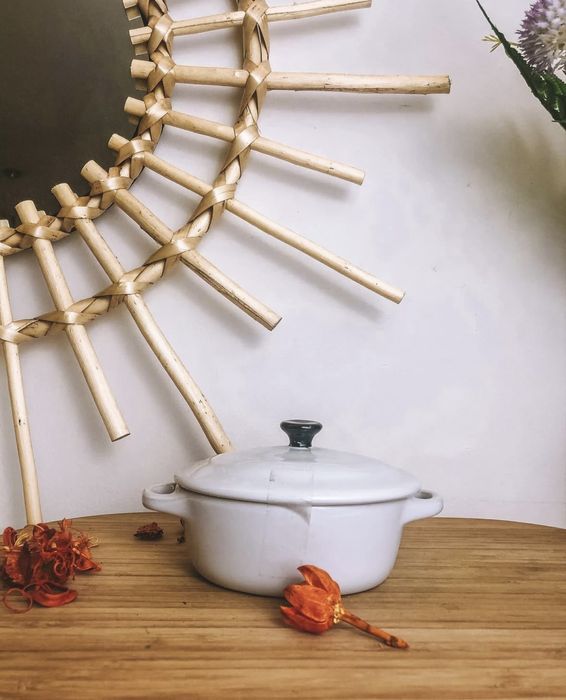 Pojemnik bialy np. na masło Butlers