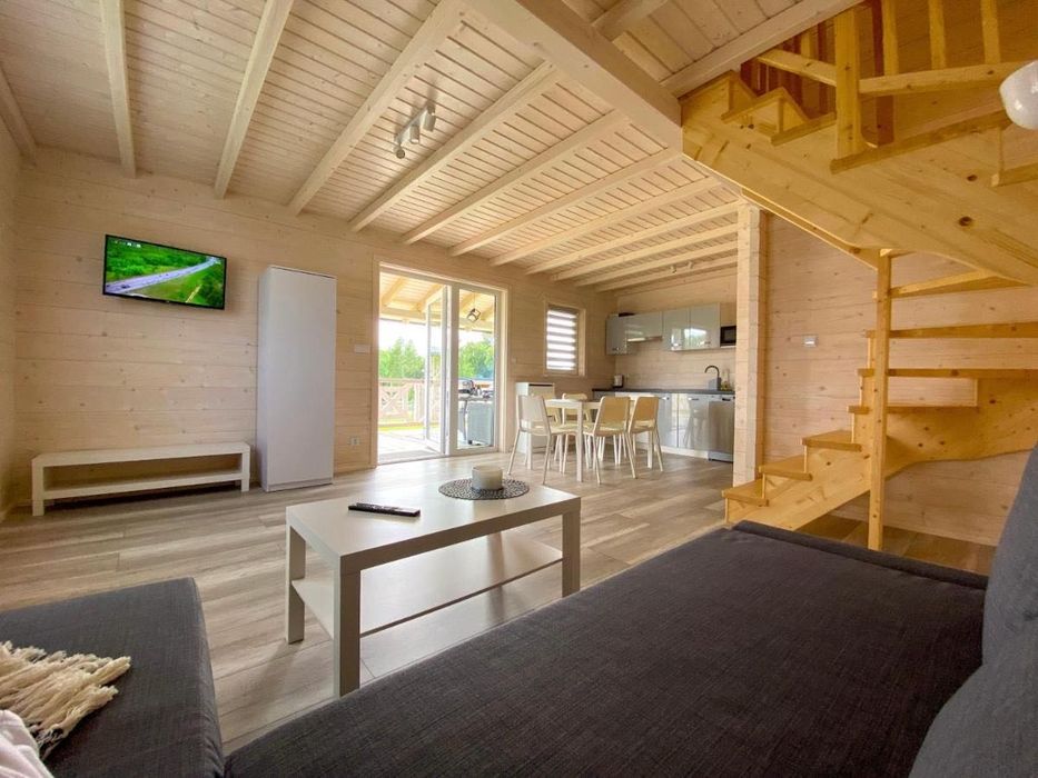 MAZURY Domki letniskowe całoroczne SAUNA BALIA Fuleda k.Giżycka