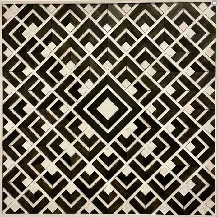 Painel Geometrico em madeira