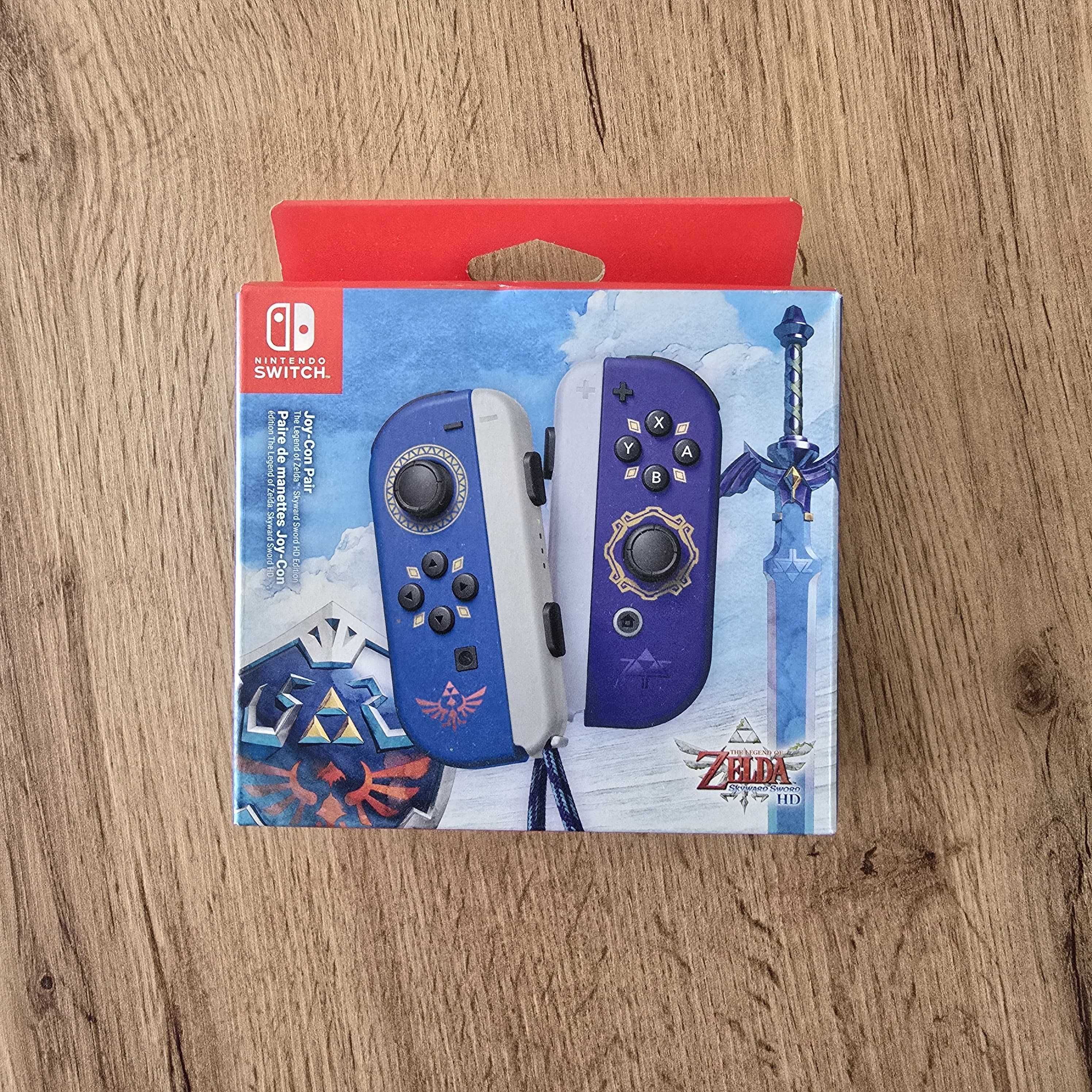 Nintendo Switch Joy-Cons - Zelda Skyward Sword Edition NOVOS/SELADOS