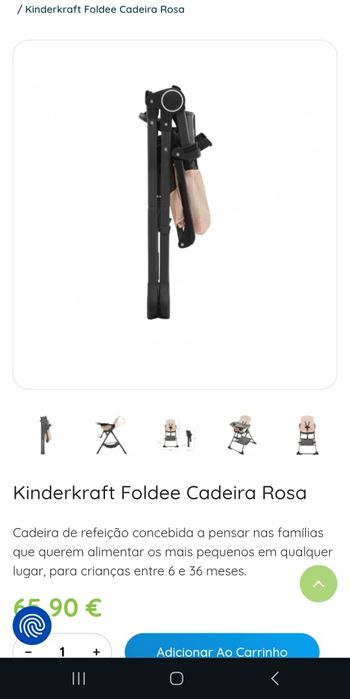 Cadeira papa NOVA