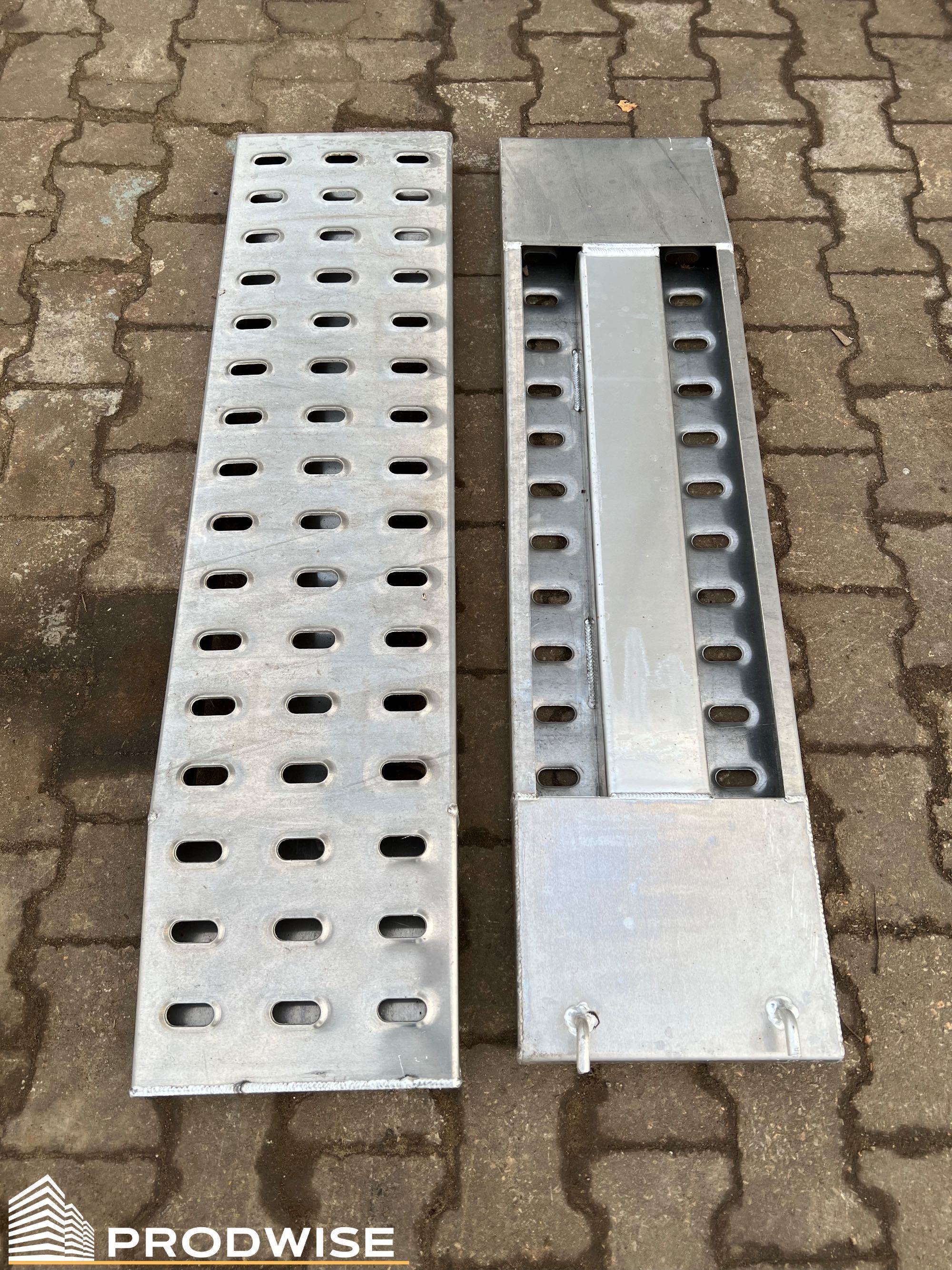 Najazdy / przedłużki aluminiowe do najazdów trapów lohr 1500 x 310 x 4