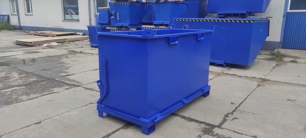 Pojemnik do gromadzenia i transportu odpadów PMDB 1,5 m3 z otw. dnem