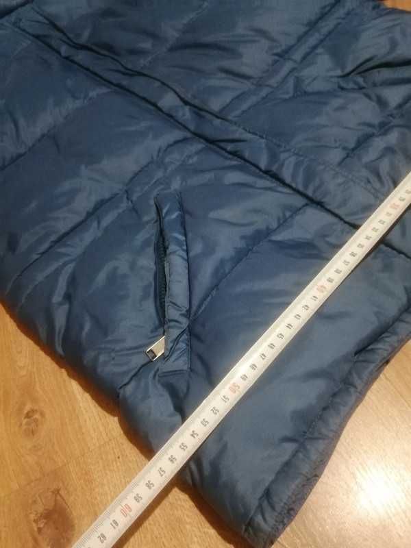 Kurtka niebieska puchowa zimowa id(271)