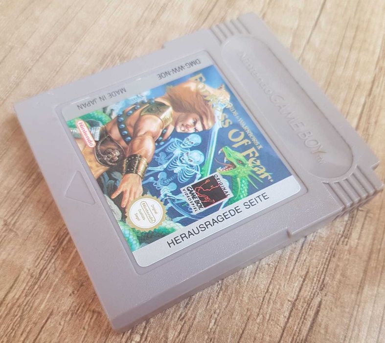 Fortress of Fear Nintendo prezent gameboy game boy