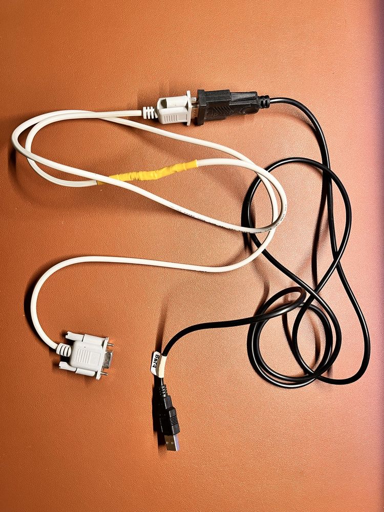 Кабель для торг. ваг ВТА-60/15-5-А, USB-RS232, Prolific PL2303, 2.8 м