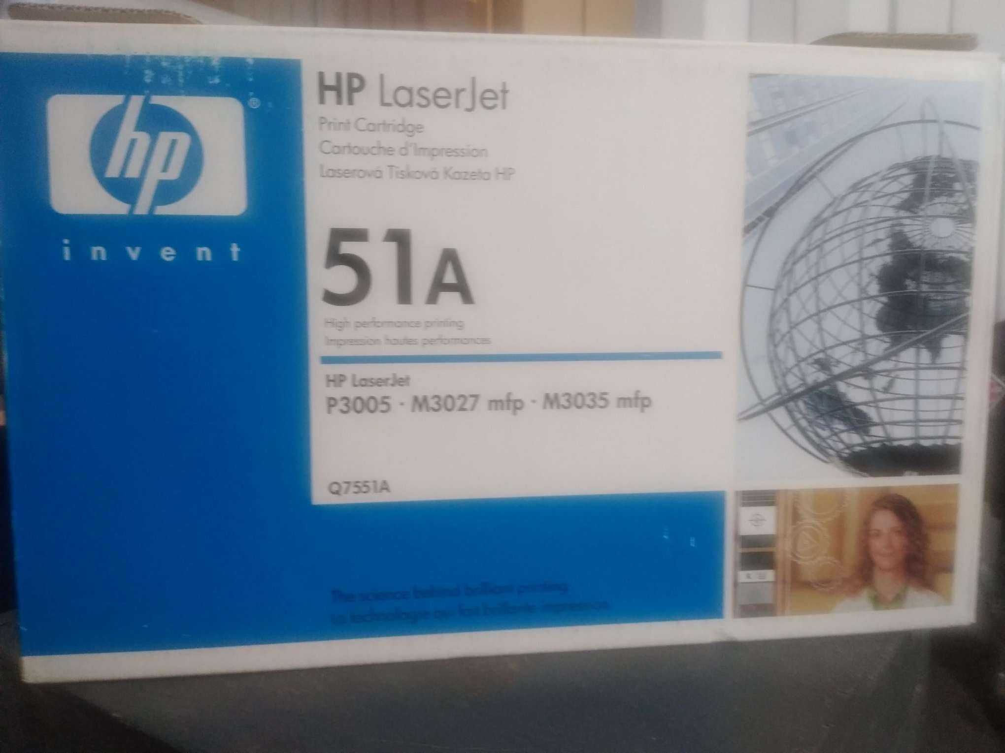 Продам картридж оригинальный HP LaserJet Q7551A (51A)