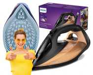 Żelazko Parowe PHILIPS 2800W SteamGlide Funkcja Pary Wygodne