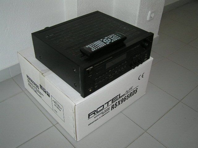 Rotel AV Amplificador Receiver Rsx 965 DTS DOLBY DIGITAL 5.1
