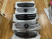 решетка радиатора W 221 решотка c класс 221 Решітка 05-09 221 абс