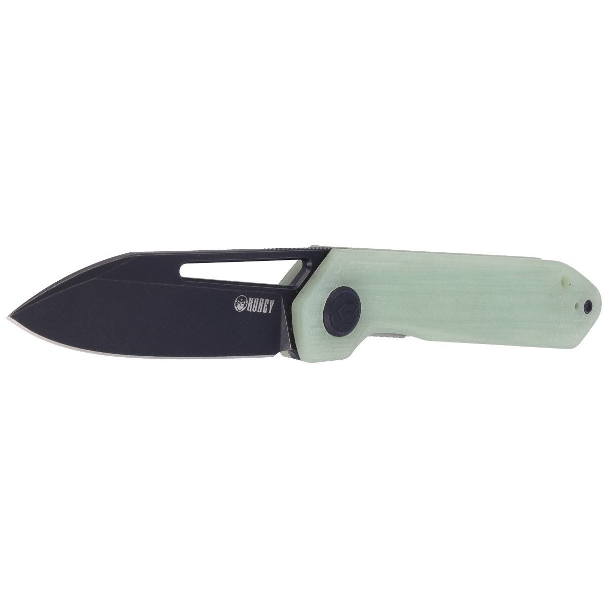 Nóż składany Kubey Royal Knife Jade G10, Dark Stonewashed D2 by Colin