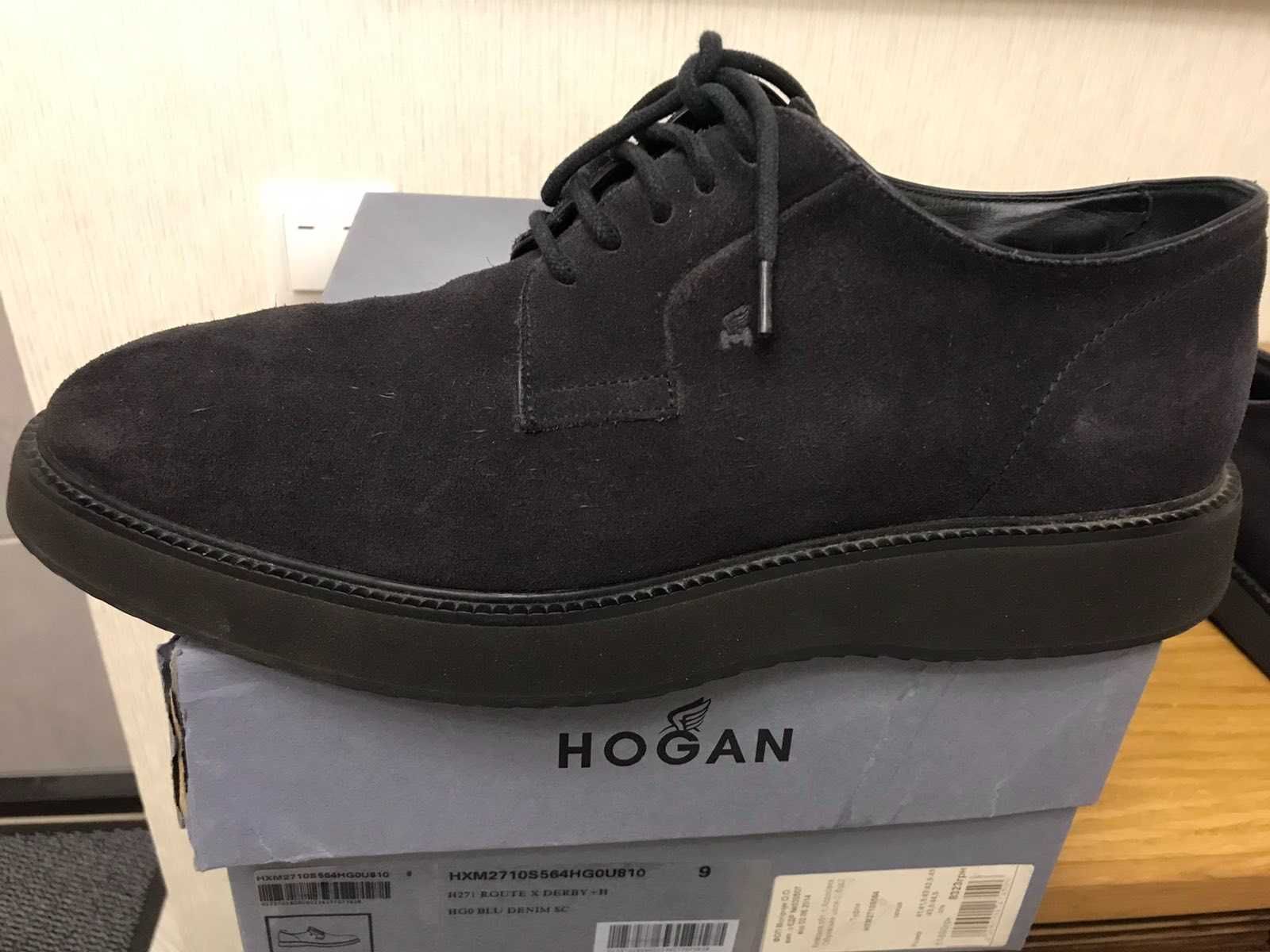 Туфли замшевые HOGAN