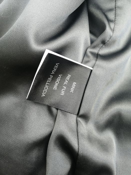 Шуба норкова графіт S-M