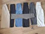 Paczka spodni dla dziewczynki r. 140 Zara, Reserved, H&M