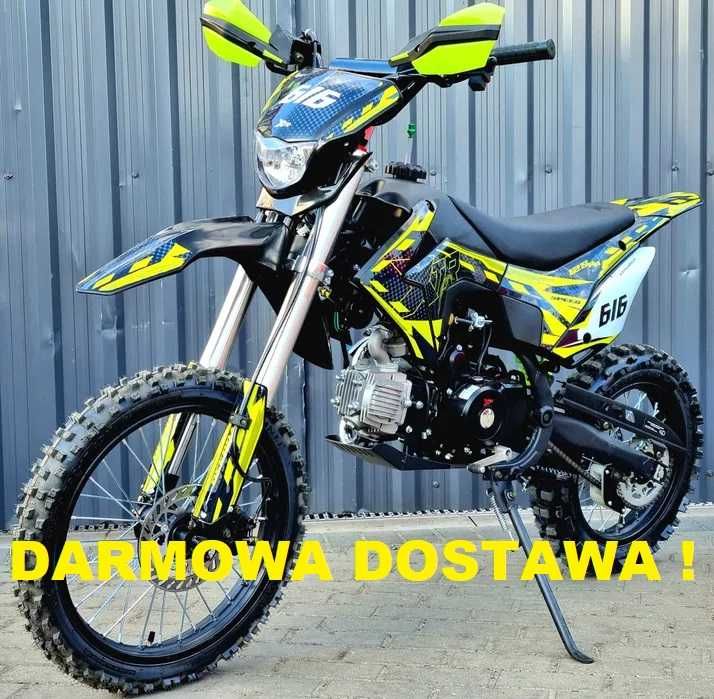 Cross XTR 616 125cc - Duża Rama ! Lampa ! Rozrusznik ! 17/14 ! Raty !