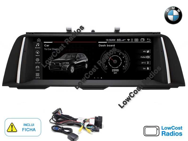 Auto Rádio GPS ANDROID BMW Série 5 - F10 F11 (2010 a 2016)