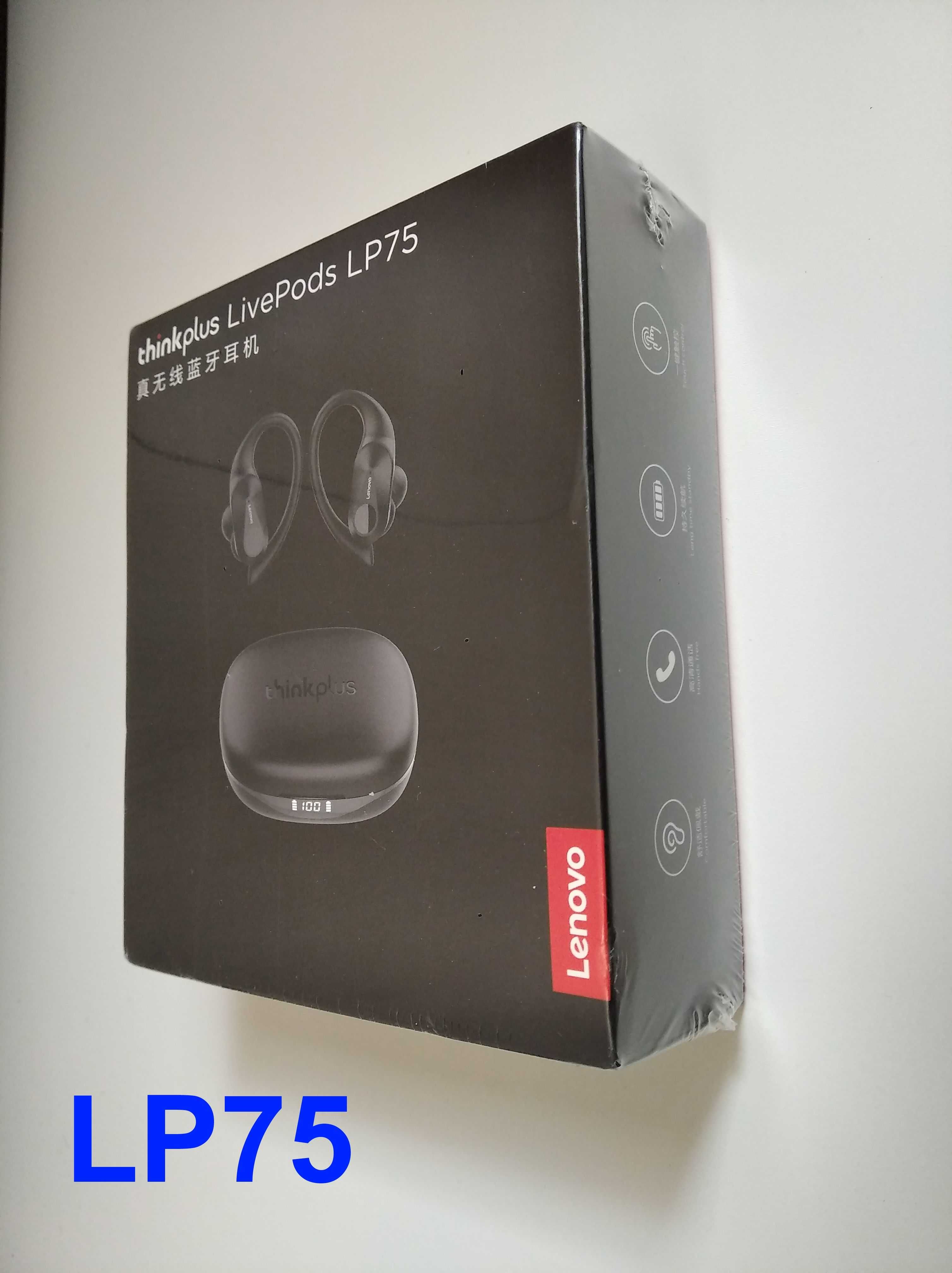 Бездротові Bluetooth 5.3 навушники Lenovo Thinkplus LP75