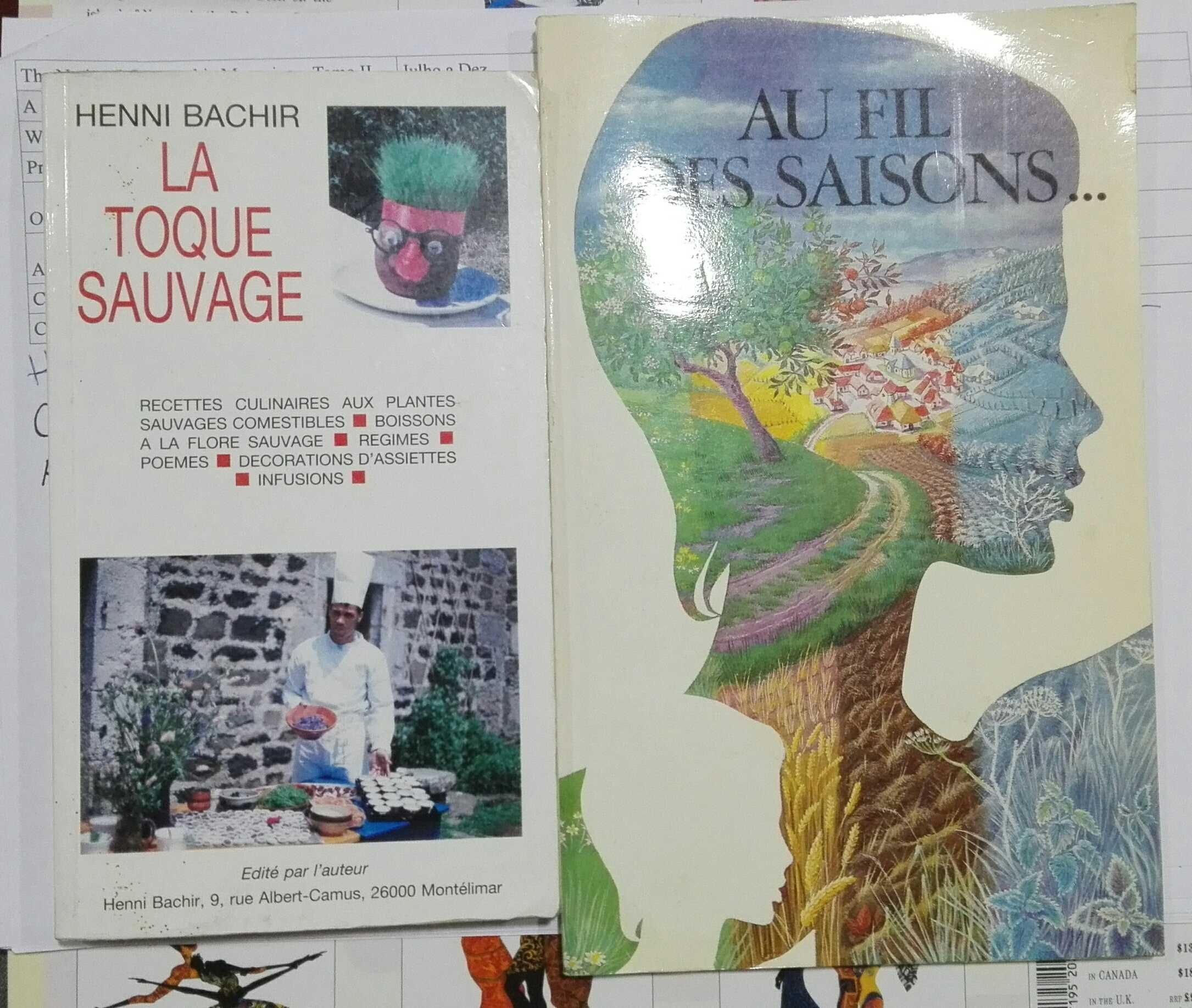 Livros de Culinária em Francês - desde 2€ - portes incluídos