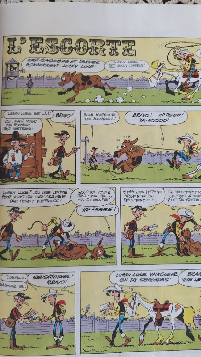 Lucky Luke  - Komiks  - Język angielski