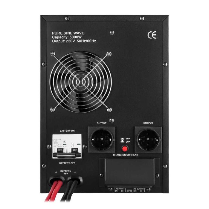 ДБЖ з правильною синусоїдою 48V LPY-B-PSW-7000VA+ (5000Вт) 10A/20A