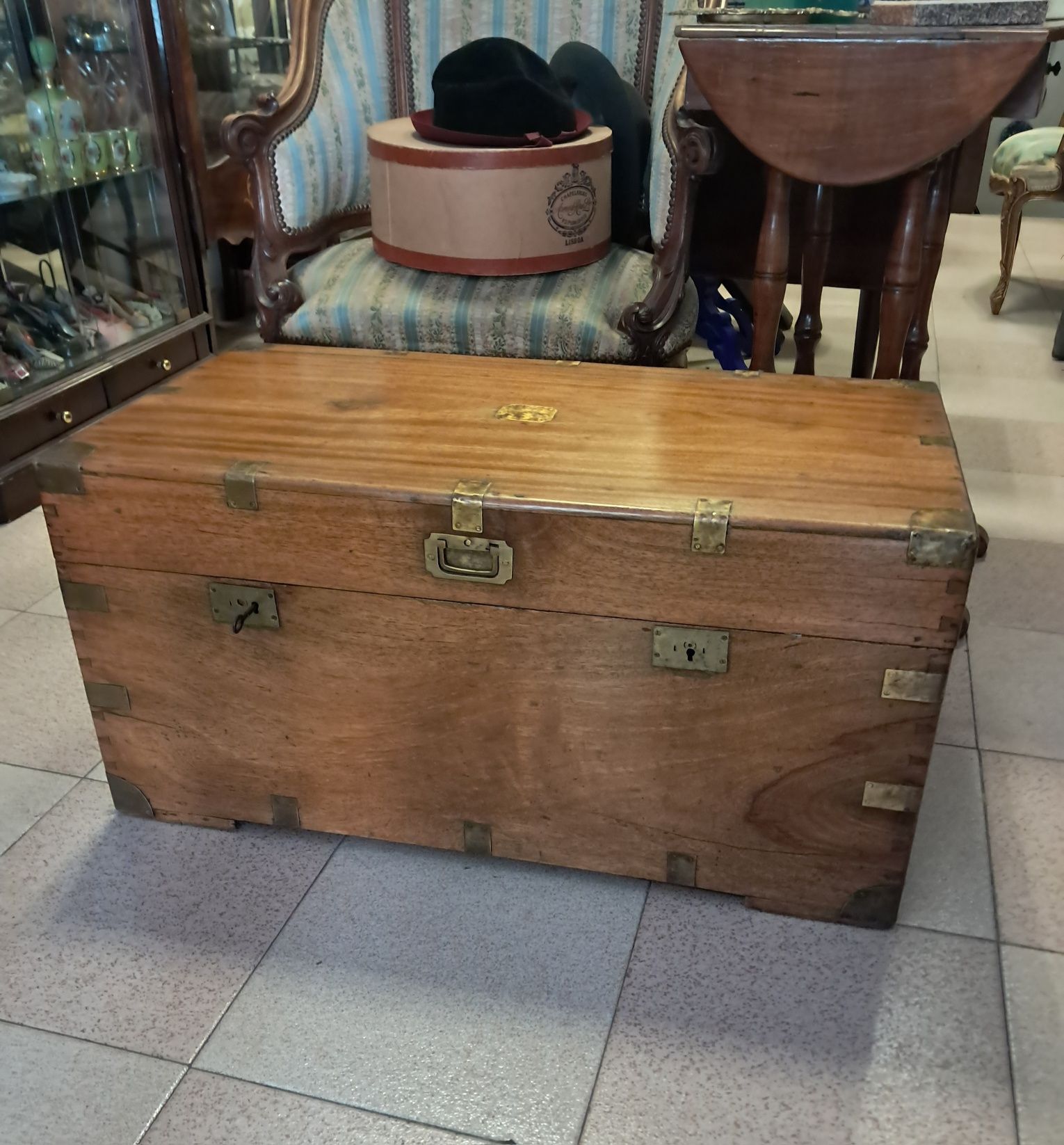 Vintage arca em canfora
