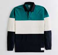 Bluza Hollister Co. Oversized Rugby Polo size: M