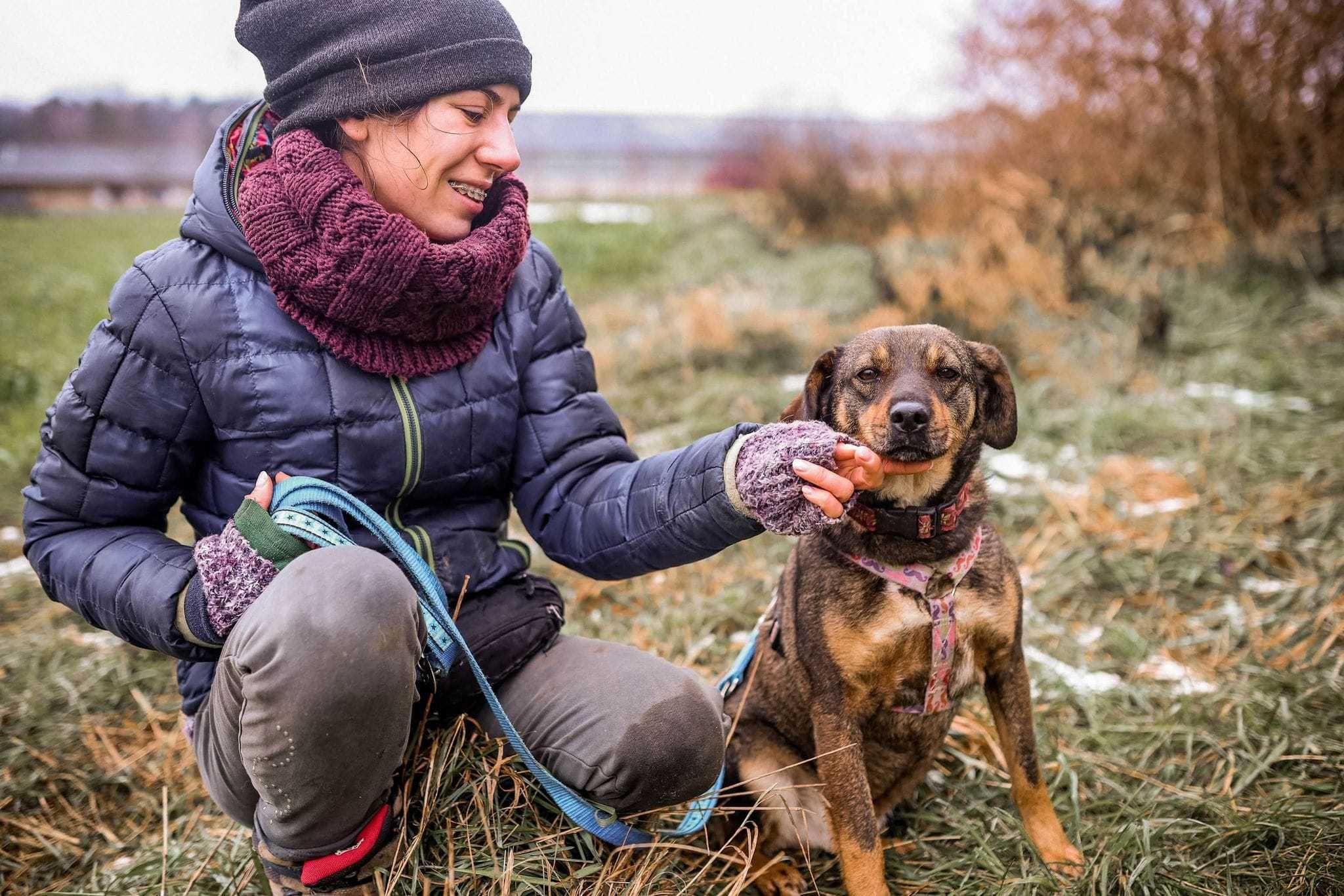 Szaruś - pokoloruj jego świat ADOPCJA młodego psiaka