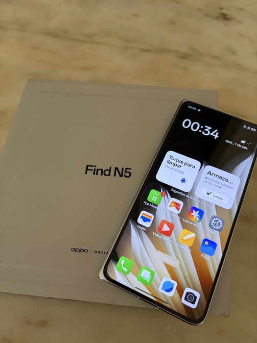 Oppo Find N5 512gb / 16gb ram Branco